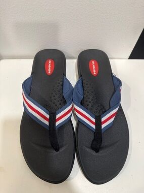 Okabashi Patriotic Sandals size L EUC